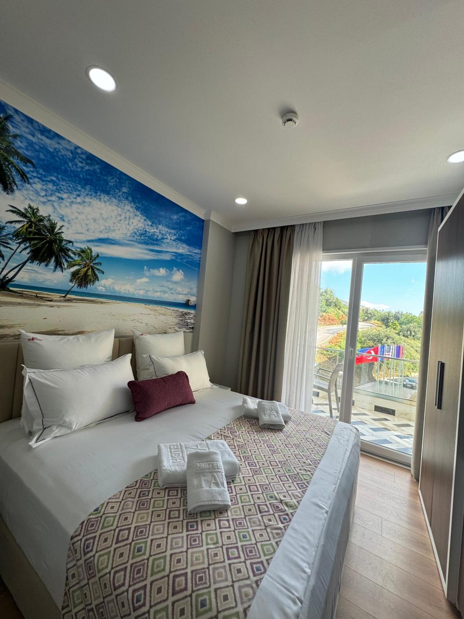 Hotel Britania Vlorë Rum bild